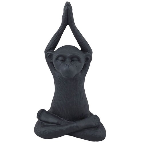 Home Nature Figura Decorativa Mono Manos Arriba 18*9*7 Cm