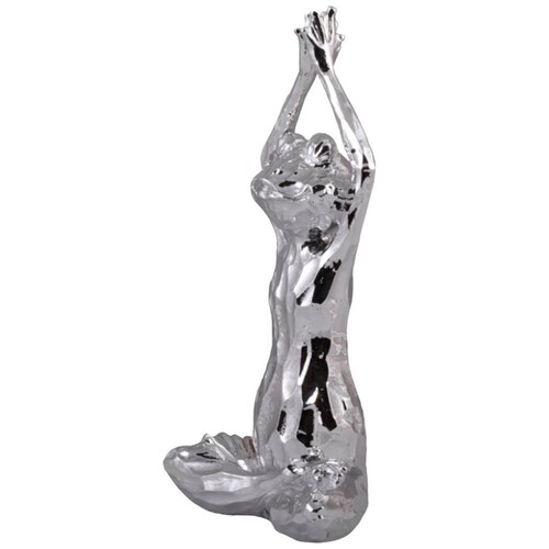 Home Nature Figura Decorativa Rana Estiramiento 29*15*9 Cm