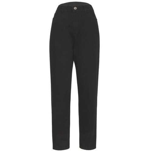 Jeans Mom Fit con 5 Bolsillos Orange Love
