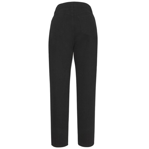Jeans Mom Fit con 5 Bolsillos Orange Love