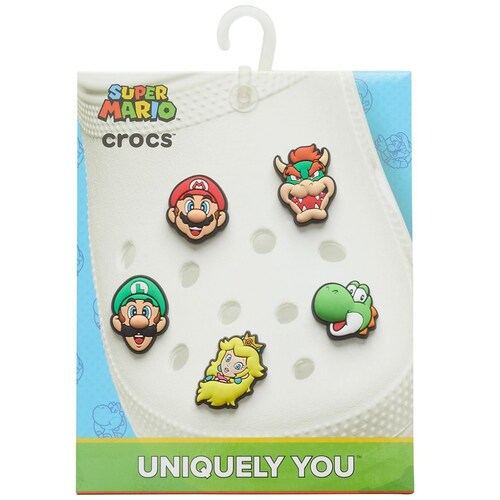 Kit Jibbitz Super Mario 5 Pack Crocs