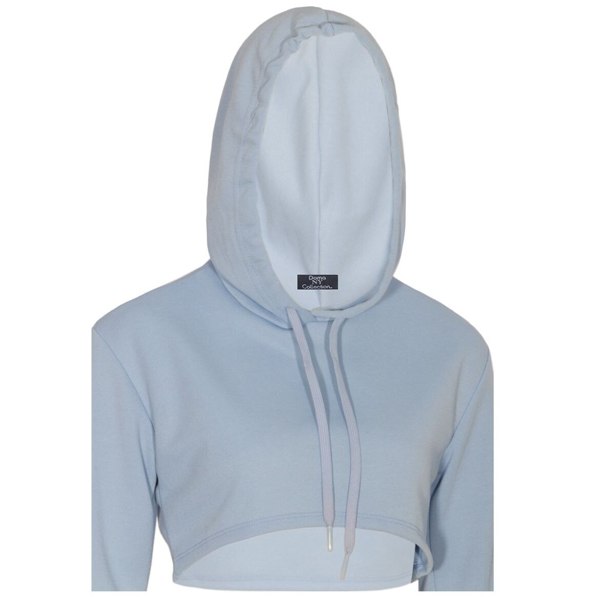 Sudadera con capucha online de hombro