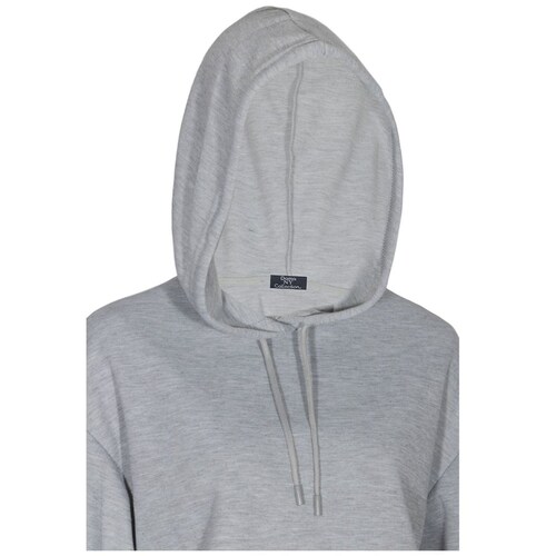 Sudadera con Gorro Manga Larga para Mujer