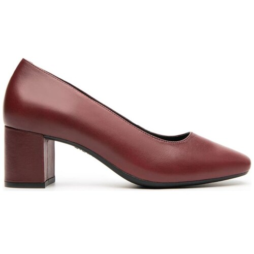 Zapatilla Lisa Punta Cuadrada Roja Flexi