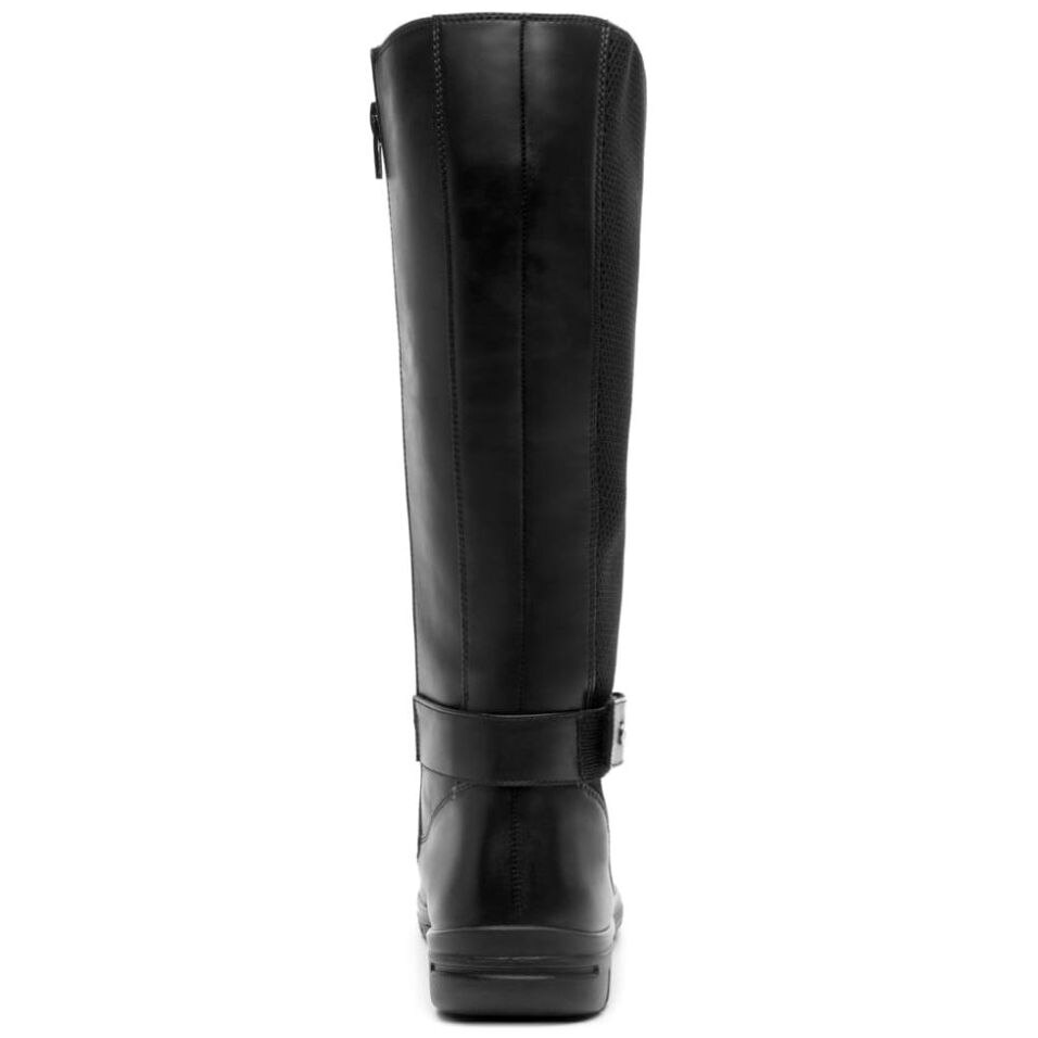 Botas negras flexi dama hot sale