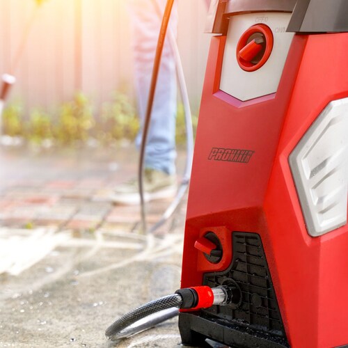 Hidrolavadora 2000W Promaker Bomba Italiana con Boquilla Ajustable