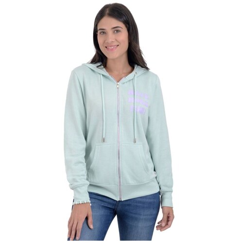 Sudadera con Cierre Y  Gorro para Mujer