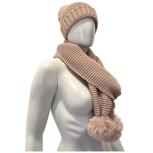 Gorro De Cachemira Para Mujer - Suave Y Cálido, Tamaño 25x11 Cm