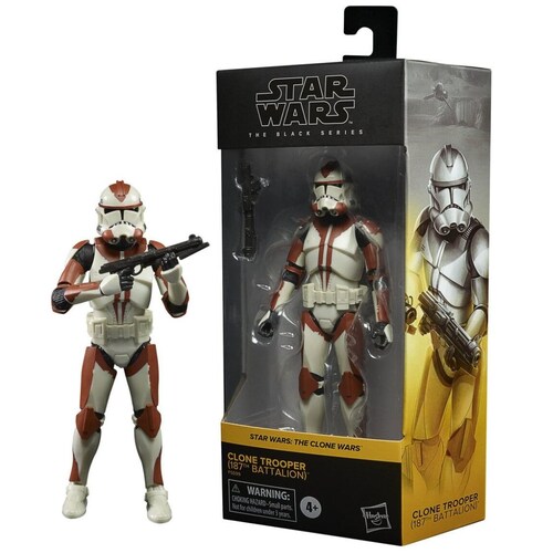 Figura de Acción Star Wars The Black Series Clone Trooper (187 Th Battalion)
