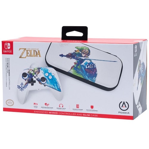 Nintendo Switch Control  +  Slim Case Master Sword