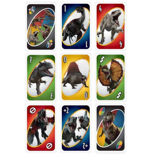 Juego de Mesa uno Jurassic World uno Gigante Jurassic World 3