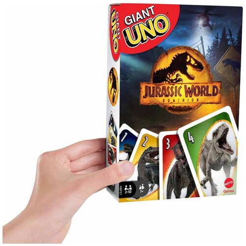 Juego de Mesa uno Jurassic World uno Gigante Jurassic World 3