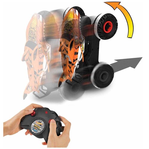 Vehículo Juguete Hot Wheels Monster Trucks Tiger Shark 1:15