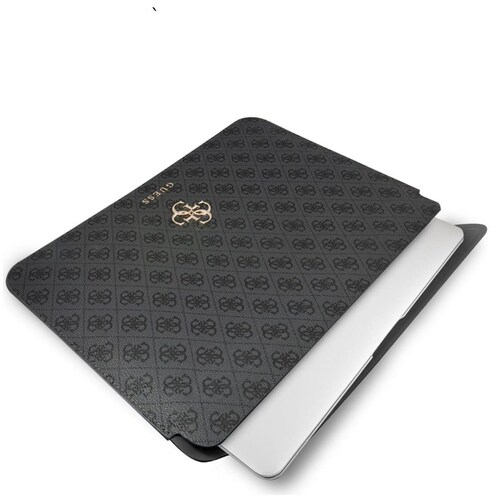 Funda Negra para Laptop Guess 13" 4G Logo Grande