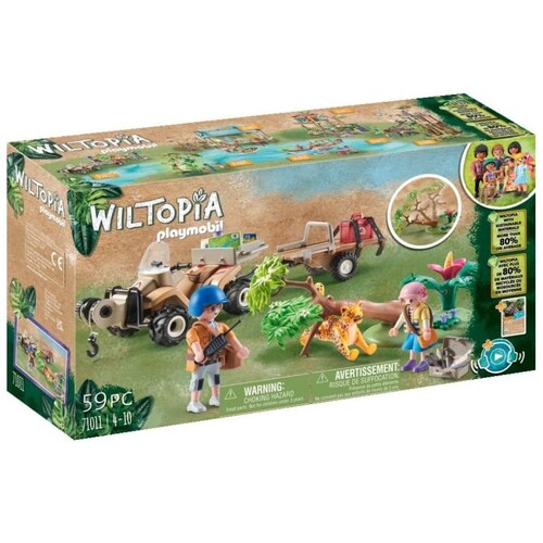 Quad Rescate de Animales Witopia Playmobil Witopia