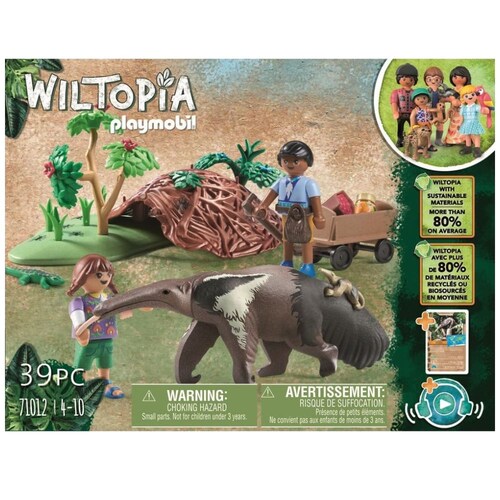 Cuidado Del Oso Hormiguero Witopia Playmobil Witopia