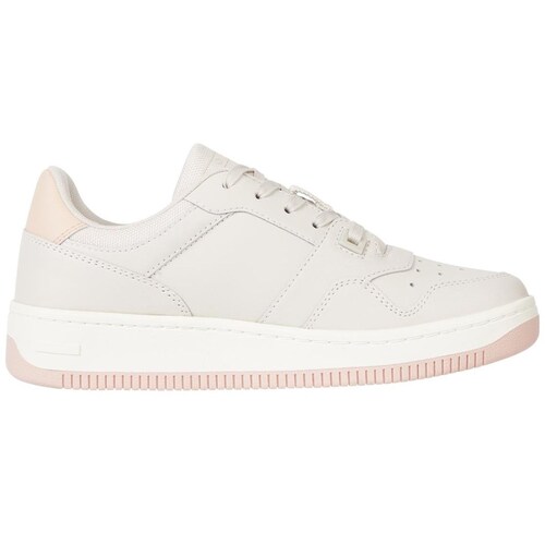 Tenis Retro Casual de Agujeta Rosa Tommy Hilfiger para Mujer