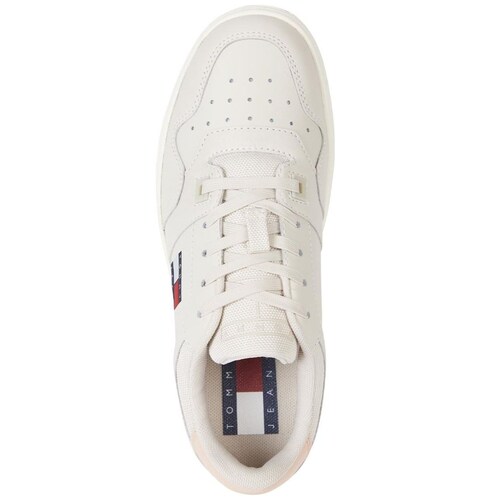 Tenis Retro Casual de Agujeta Rosa Tommy Hilfiger para Mujer