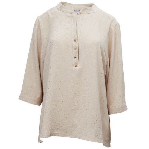 Blusa Cuello Mao para Mujer
