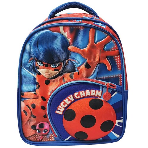 Mochila Lucky Charm Lady Bug Azul Fotorama