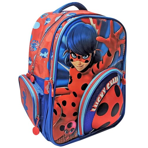 Mochila Lucky Charm Lady Bug Azul Fotorama
