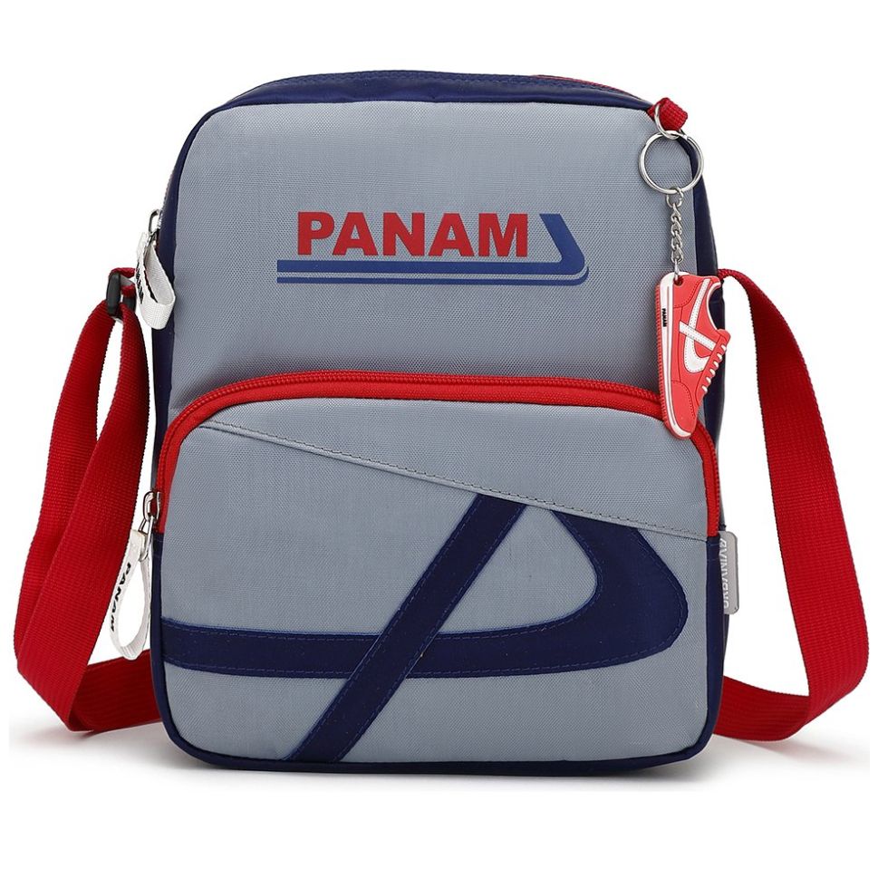 Mochila Cruzada Libertad Gris Panam