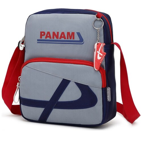Mochila Cruzada Libertad Gris Panam