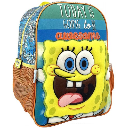 Mochila Awesome Sponge Bob Verde Urbania