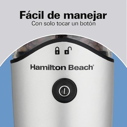 Combo Cafetera Maquina de Espresso Y Molino de Café Hamilton Beach