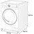 Lavasecadora Midea 15Kg  Mf200D150Wb/t Silver