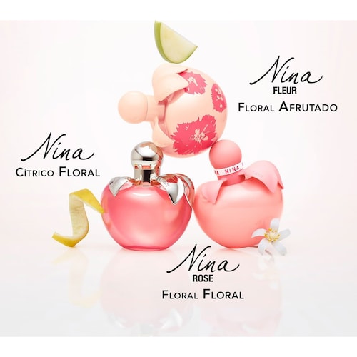Eau de Toilette Nina Ricci Nina Refillable 80 Ml para Mujer