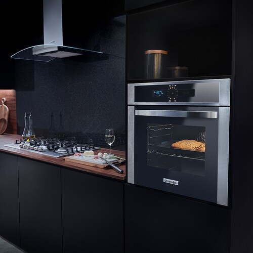 Horno Iomabe de 60 Cm a Eléctrico Acero con Vidrio Espejo Io6062Hewi0