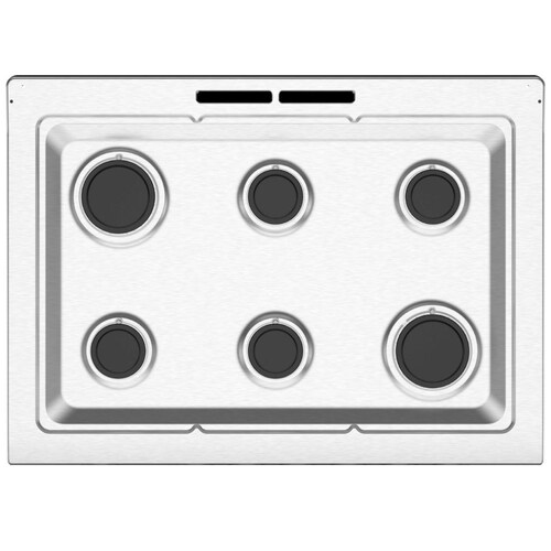 Estufa Empotrable 80 Cm Acero Inoxidable  Xoc80750Ci1 Mabe