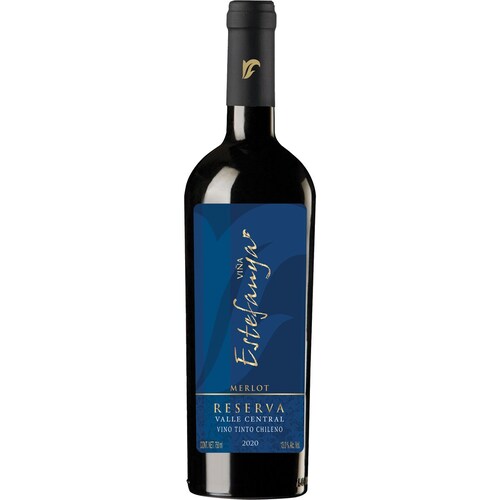 Vino Tinto Estefanya Reserva Merlot 750 Ml