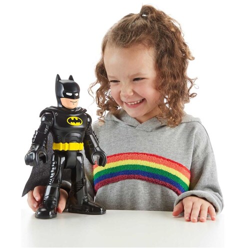 Imaginext Dc Super Friends Figura Xl Batman Negro