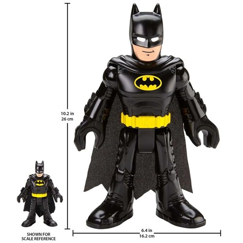 Imaginext Dc Super Friends Figura Xl Batman Negro