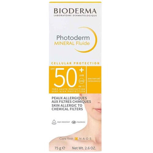 Bioderma Photoderm Mineral Fluido Spf 50+ 75Gr