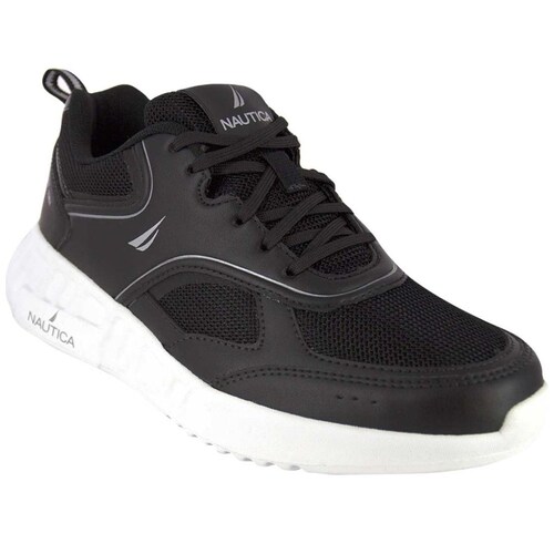 Tenis Sport de Agujeta Negro Nautica