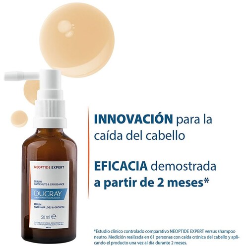 Ducray Neoptide Expert Sérum Anticaída Y para el Crecimiento Del Cabello 2 X 50 Ml