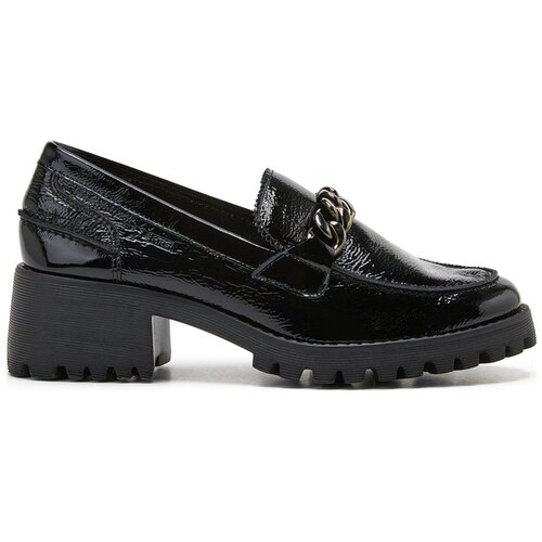 Menstyle Suela Dentada, con Diseño de Cadena, Color Negro, 24Hrs.