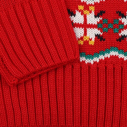 Suéter Navidad Muñecos de Nieve en Algodón para Niña Jeanius