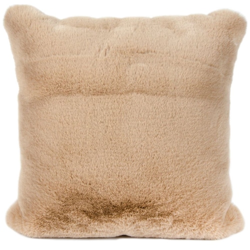 Cojín Polar Liso 50X50 Camel Abadi