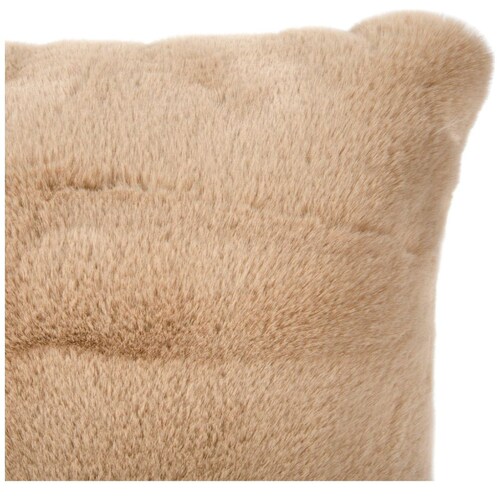 Cojín Polar Liso 50X50 Camel Abadi