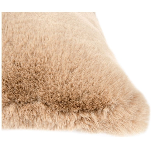 Cojín Polar Liso 50X50 Camel Abadi