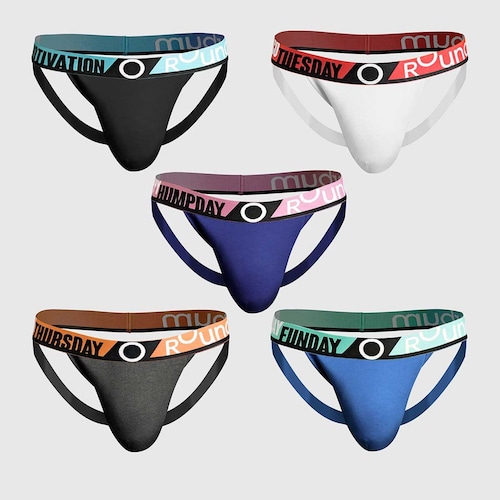 New Jock Strap 5Pack para Hombre