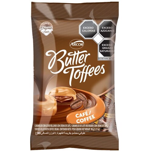 Caramelo Suave Butter Toffees Café