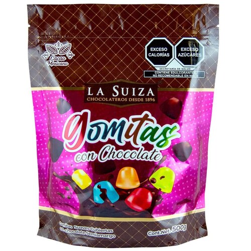 Goma con Chocolate la Suiza 500G