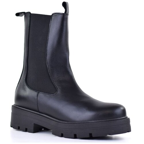 Bota Negra con Elástico Patricia Miller