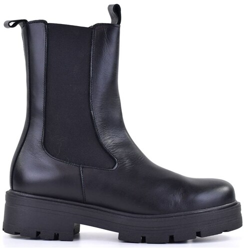 Bota Negra con Elástico Patricia Miller