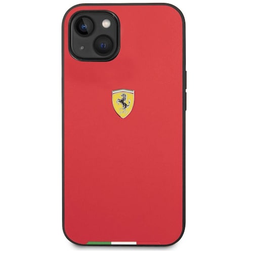Funda Ferrari Italian Flag Roja para Iphone 14 Pro